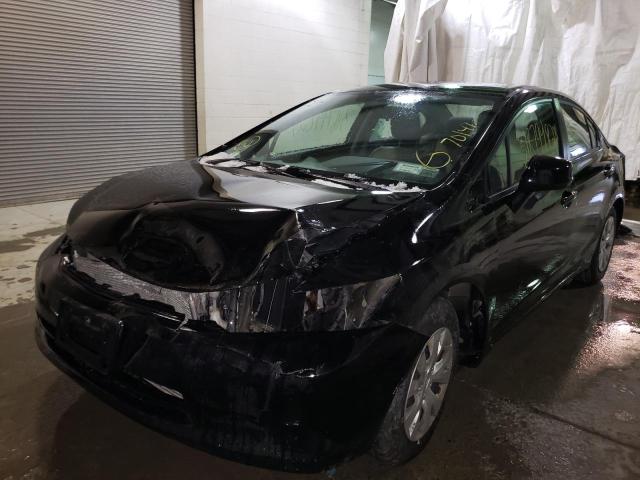 Photo 1 VIN: 2HGFB2F59CH554657 - HONDA CIVIC LX 