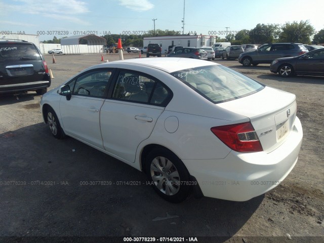 Photo 2 VIN: 2HGFB2F59CH558384 - HONDA CIVIC SDN 