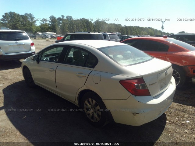 Photo 2 VIN: 2HGFB2F59CH581356 - HONDA CIVIC SDN 