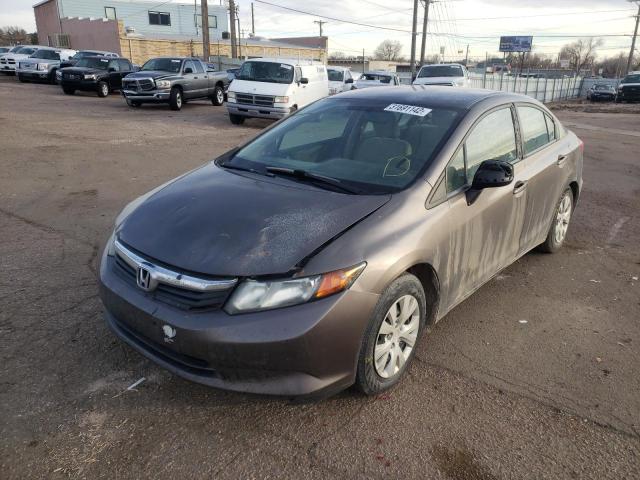 Photo 1 VIN: 2HGFB2F59CH601007 - HONDA CIVIC LX 