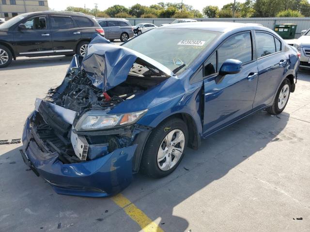 Photo 1 VIN: 2HGFB2F59DH528805 - HONDA CIVIC LX 