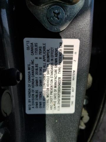 Photo 11 VIN: 2HGFB2F59DH542378 - HONDA CIVIC 