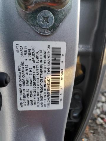 Photo 12 VIN: 2HGFB2F59DH578877 - HONDA CIVIC 