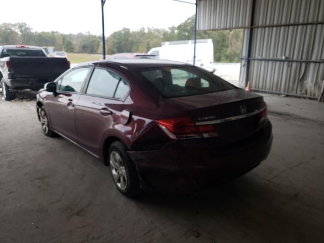 Photo 2 VIN: 2HGFB2F59DH595808 - HONDA CIVIC LX 