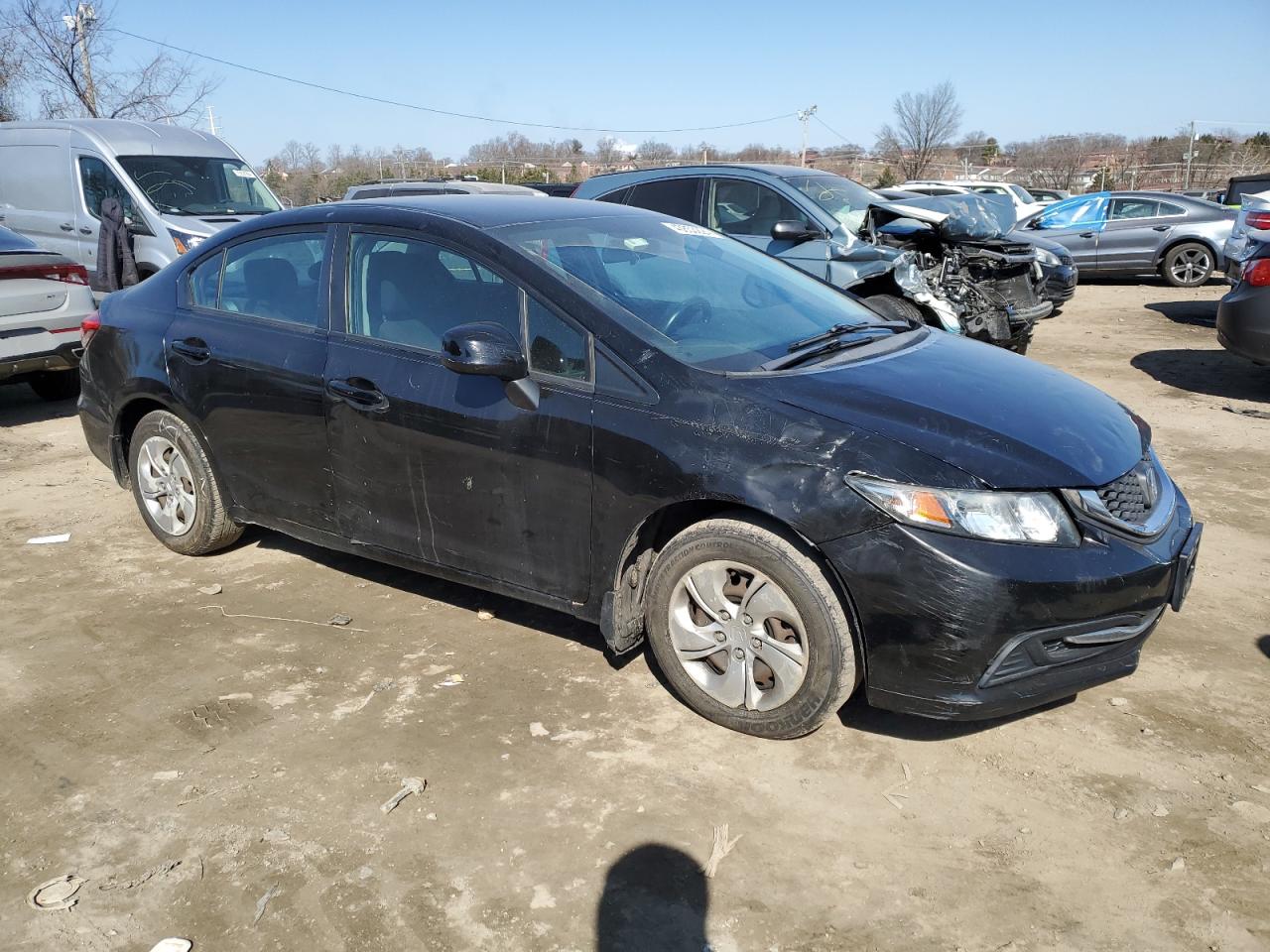 Photo 3 VIN: 2HGFB2F59DH597753 - HONDA CIVIC 