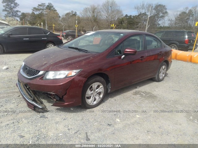 Photo 1 VIN: 2HGFB2F59EH510838 - HONDA CIVIC SEDAN 