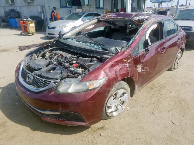 Photo 1 VIN: 2HGFB2F59EH515036 - HONDA CIVIC LX 