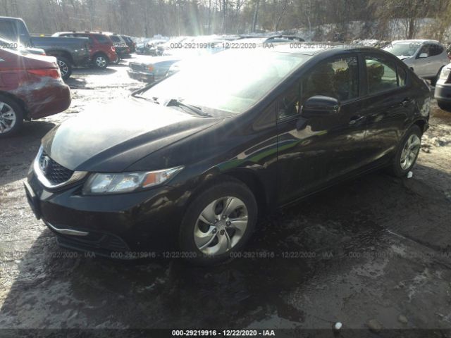 Photo 1 VIN: 2HGFB2F59EH521399 - HONDA CIVIC SEDAN 