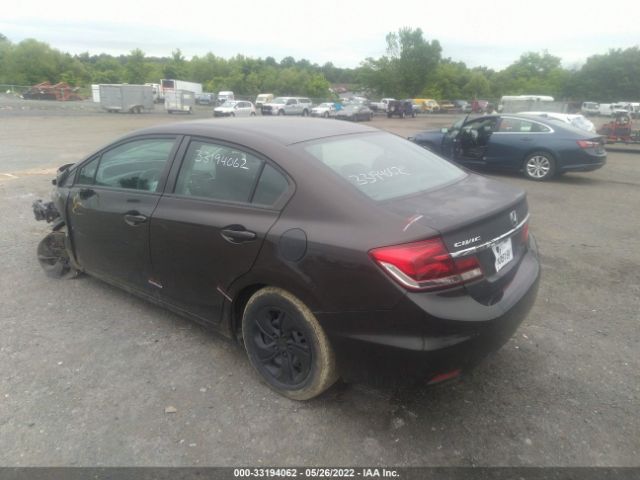 Photo 2 VIN: 2HGFB2F59EH550109 - HONDA CIVIC SEDAN 