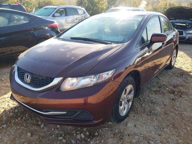 Photo 1 VIN: 2HGFB2F59EH550496 - HONDA CIVIC LX 