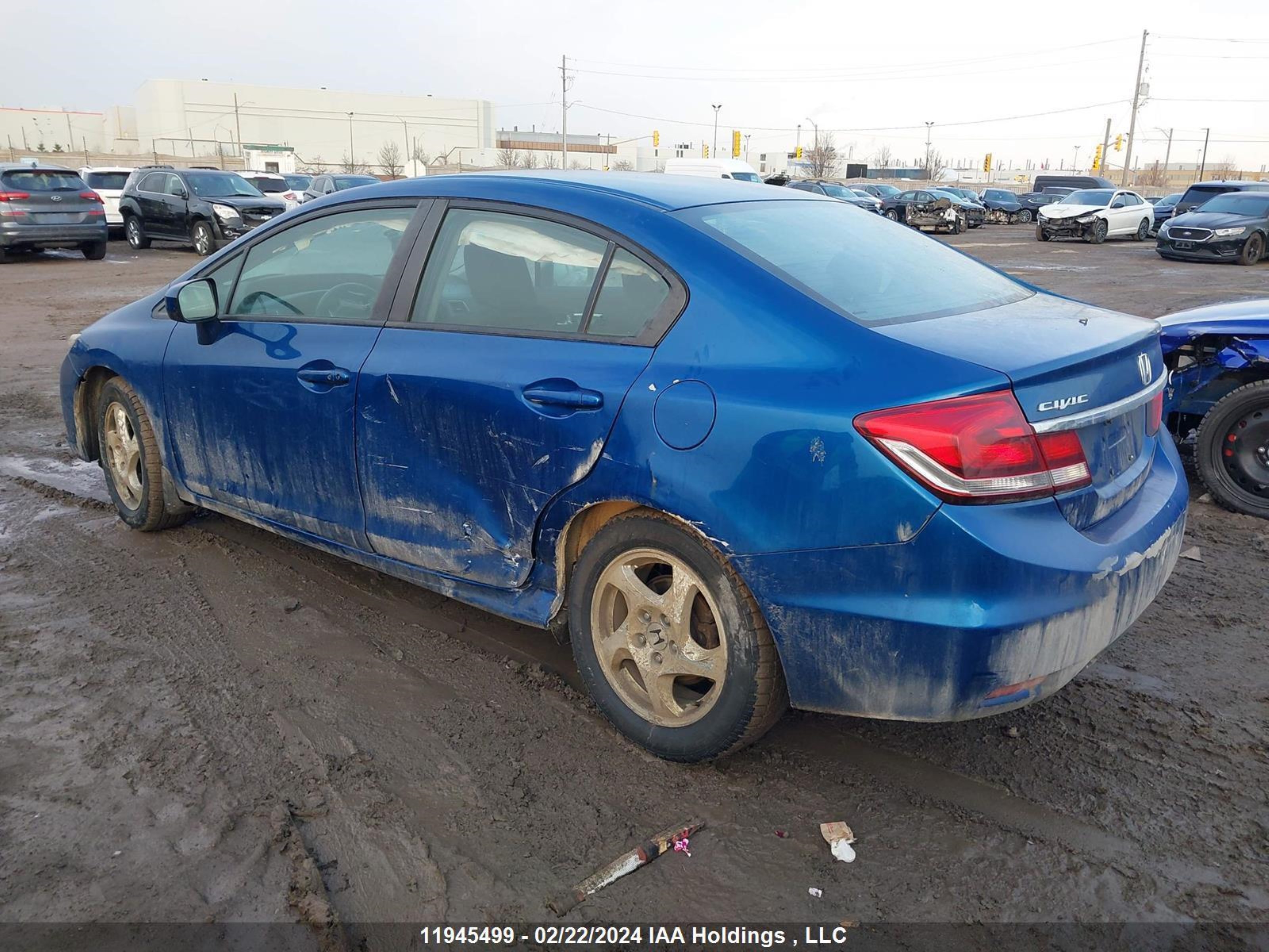 Photo 2 VIN: 2HGFB2F59FH012981 - HONDA CIVIC 