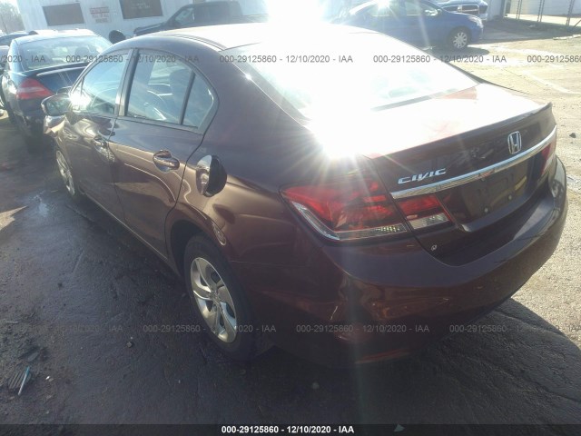 Photo 2 VIN: 2HGFB2F59FH513675 - HONDA CIVIC SEDAN 