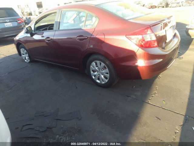 Photo 2 VIN: 2HGFB2F5XCH559995 - HONDA CIVIC SDN 