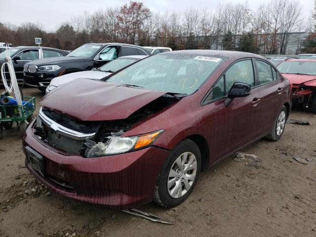 Photo 1 VIN: 2HGFB2F5XCH562203 - HONDA CIVIC LX 