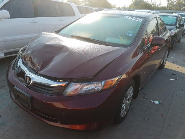 Photo 1 VIN: 2HGFB2F5XCH606863 - HONDA CIVIC LX 