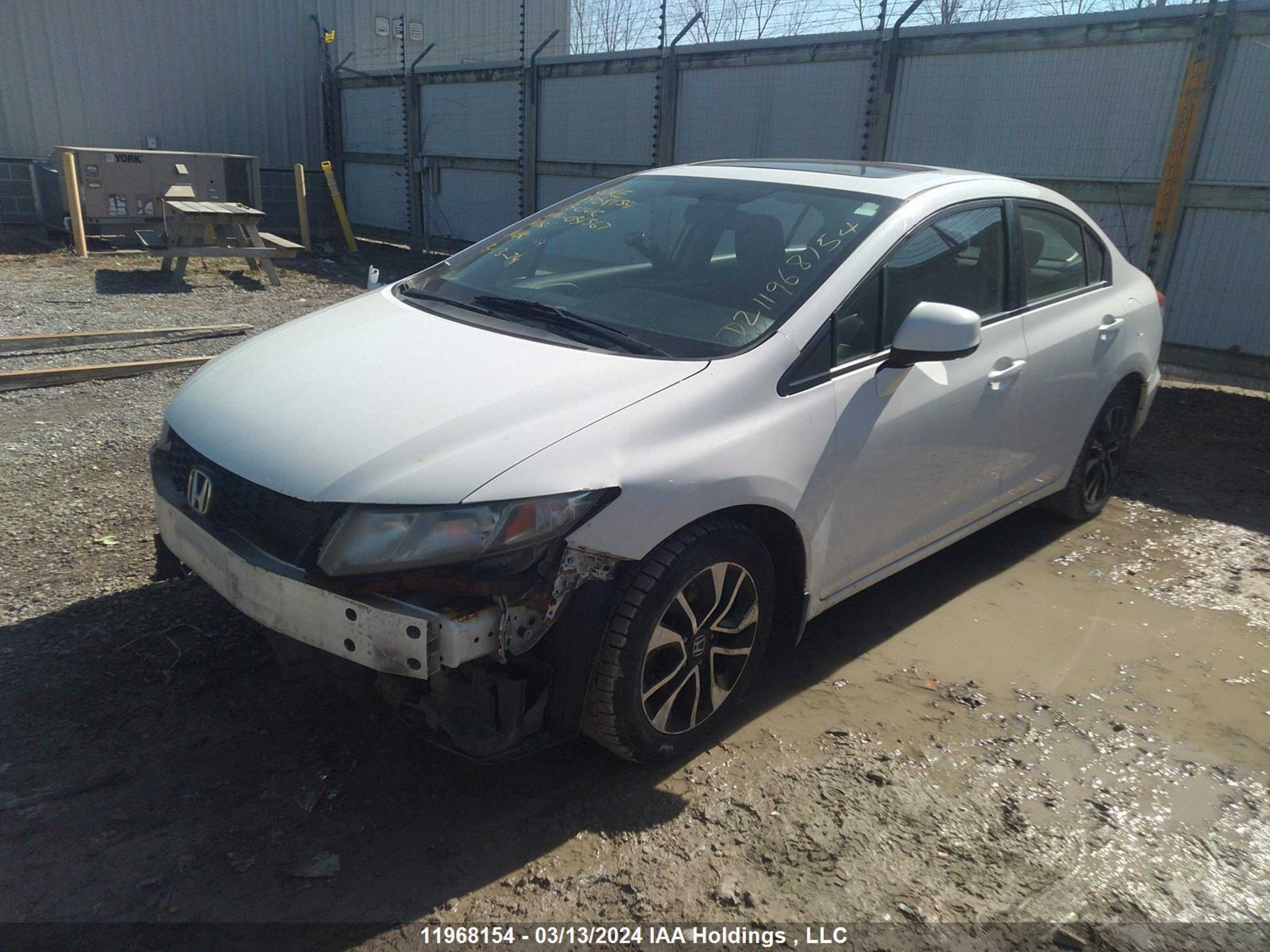 Photo 1 VIN: 2HGFB2F5XDH031567 - HONDA CIVIC 