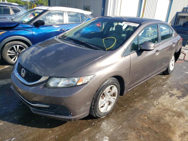 Photo 1 VIN: 2HGFB2F5XDH510183 - HONDA CIVIC LX 