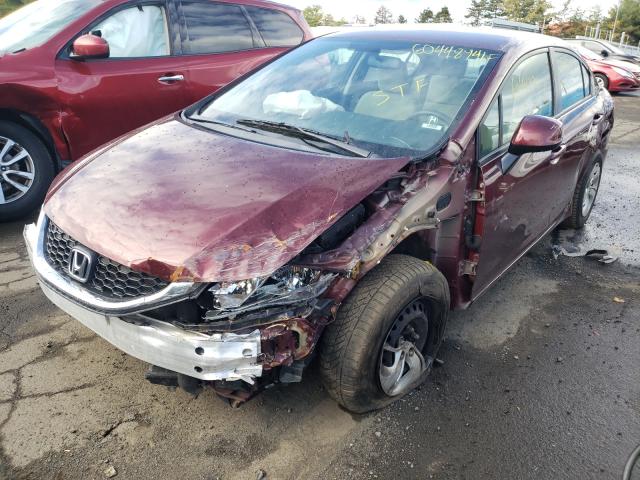 Photo 1 VIN: 2HGFB2F5XDH584106 - HONDA CIVIC LX 