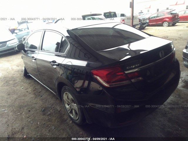 Photo 2 VIN: 2HGFB2F5XDH591847 - HONDA CIVIC SDN 