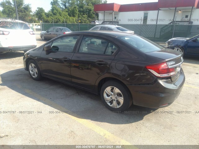 Photo 2 VIN: 2HGFB2F5XEH531746 - HONDA CIVIC SEDAN 