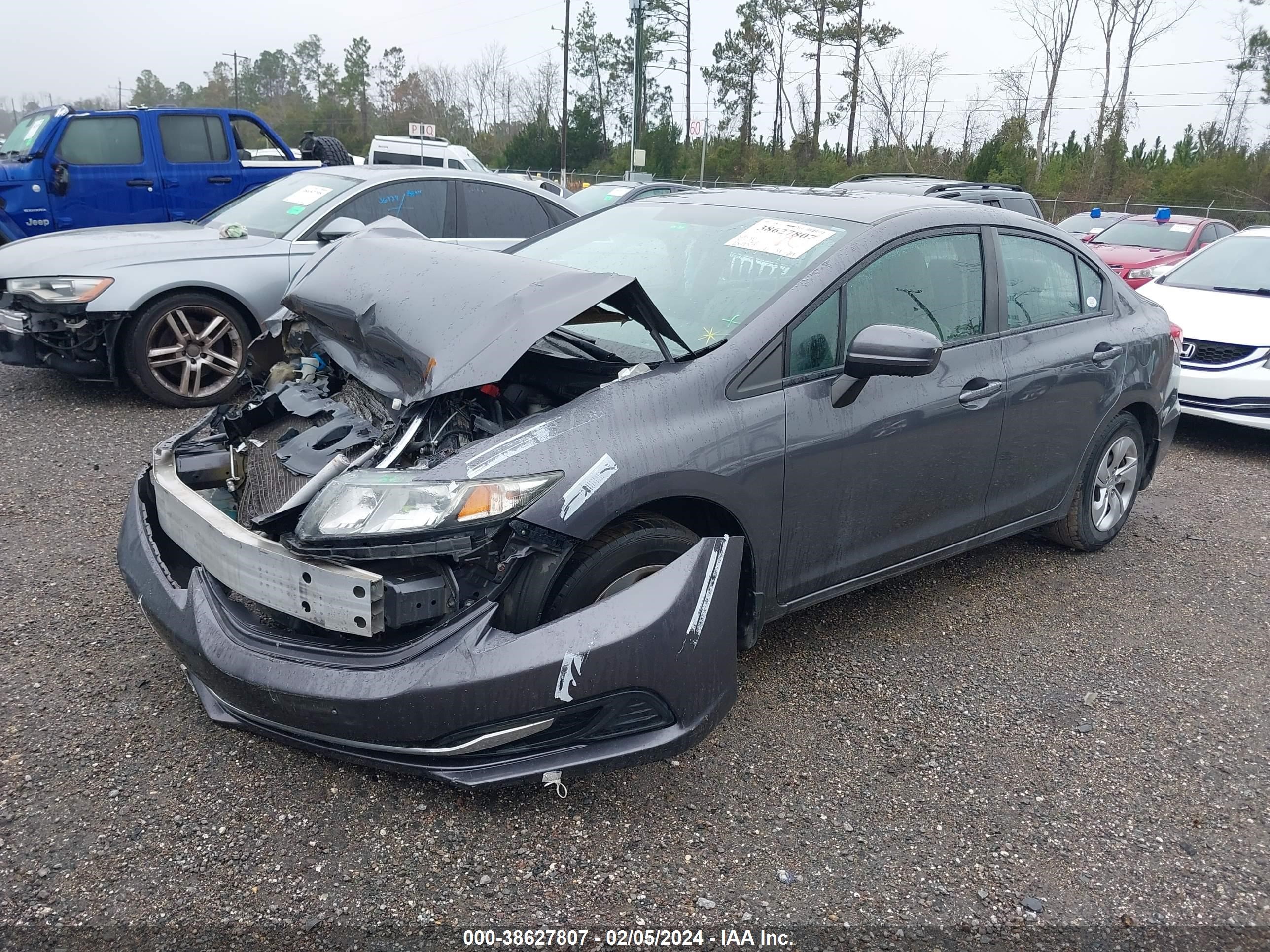 Photo 1 VIN: 2HGFB2F5XEH552872 - HONDA CIVIC 