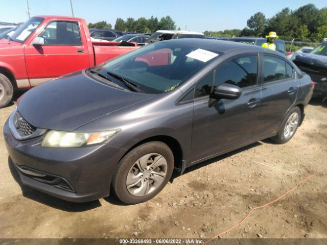 Photo 1 VIN: 2HGFB2F5XEH557490 - HONDA CIVIC SEDAN 