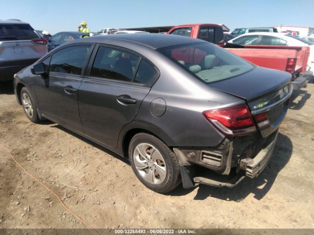 Photo 2 VIN: 2HGFB2F5XEH557490 - HONDA CIVIC SEDAN 