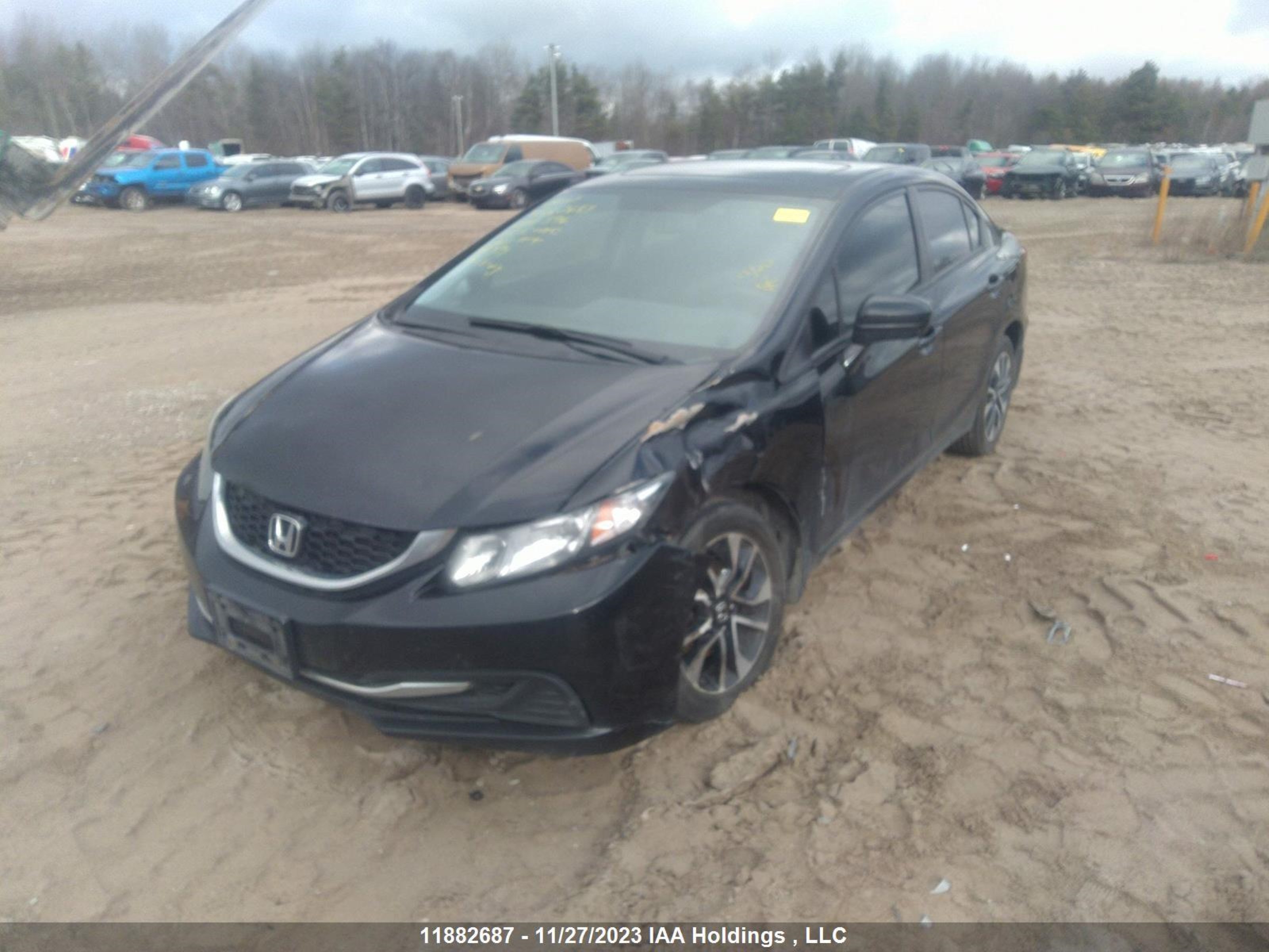 Photo 1 VIN: 2HGFB2F5XFH010396 - HONDA CIVIC 