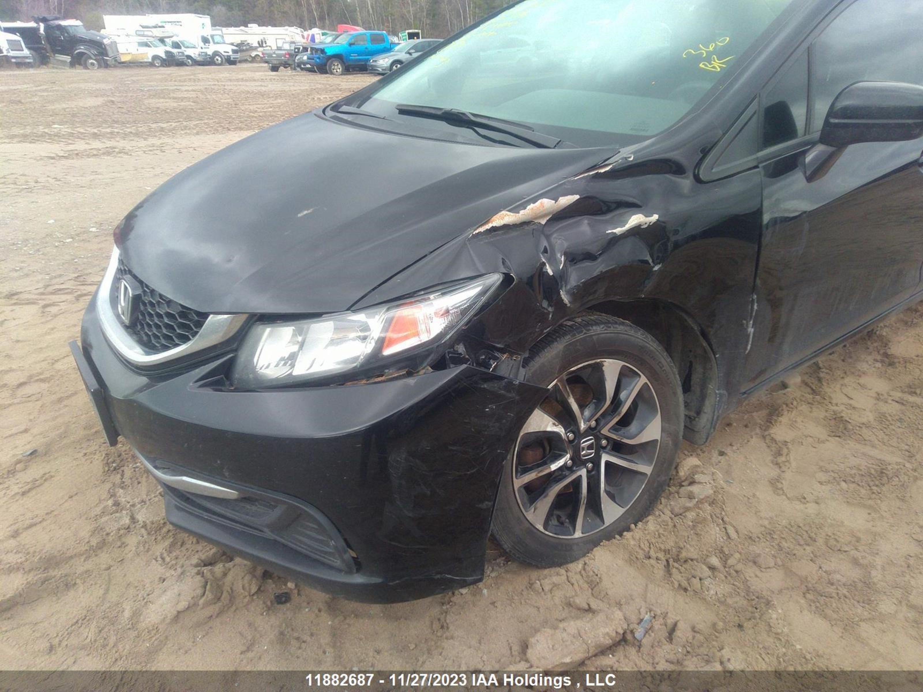 Photo 5 VIN: 2HGFB2F5XFH010396 - HONDA CIVIC 