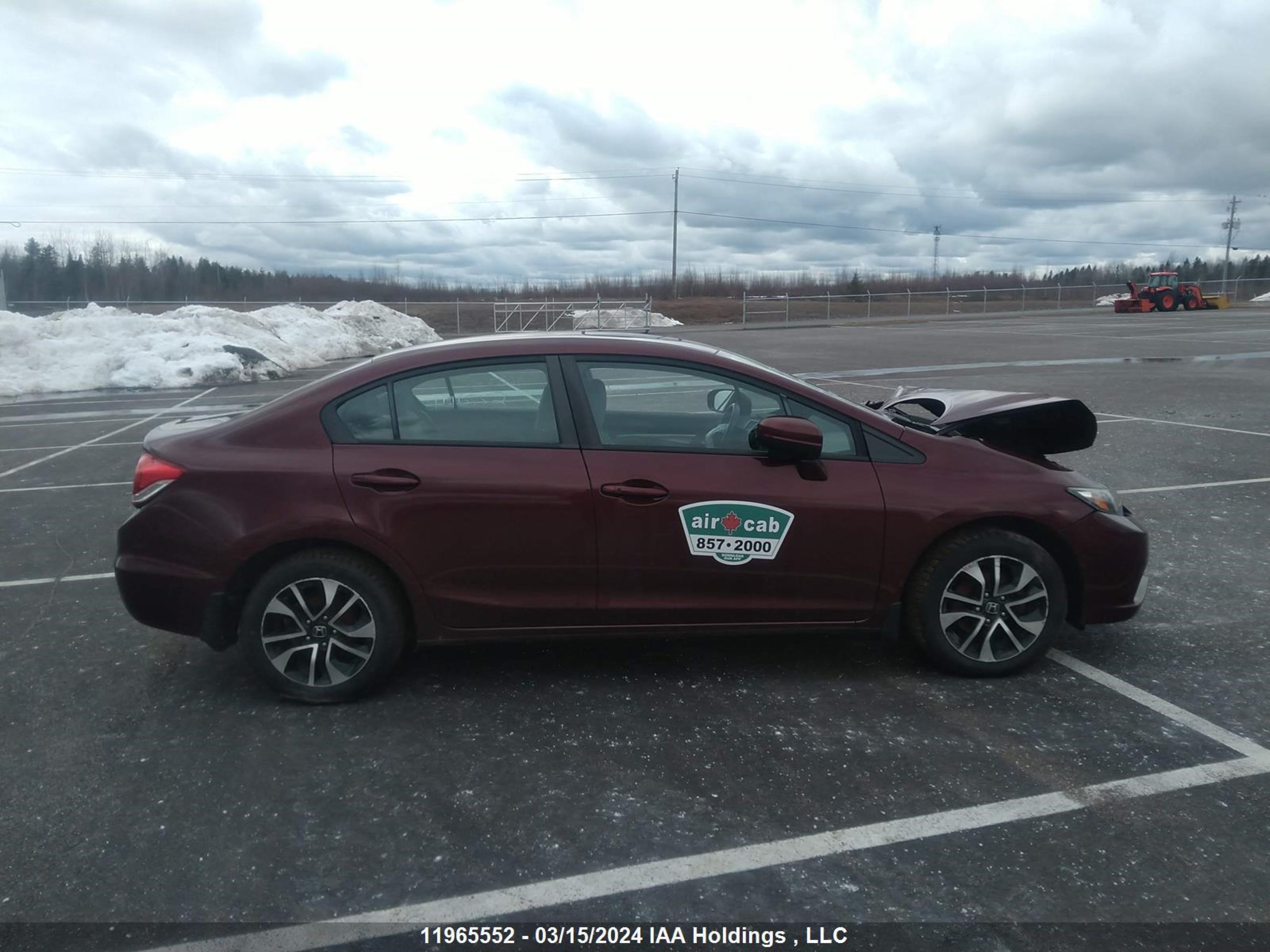 Photo 12 VIN: 2HGFB2F5XFH029580 - HONDA CIVIC 