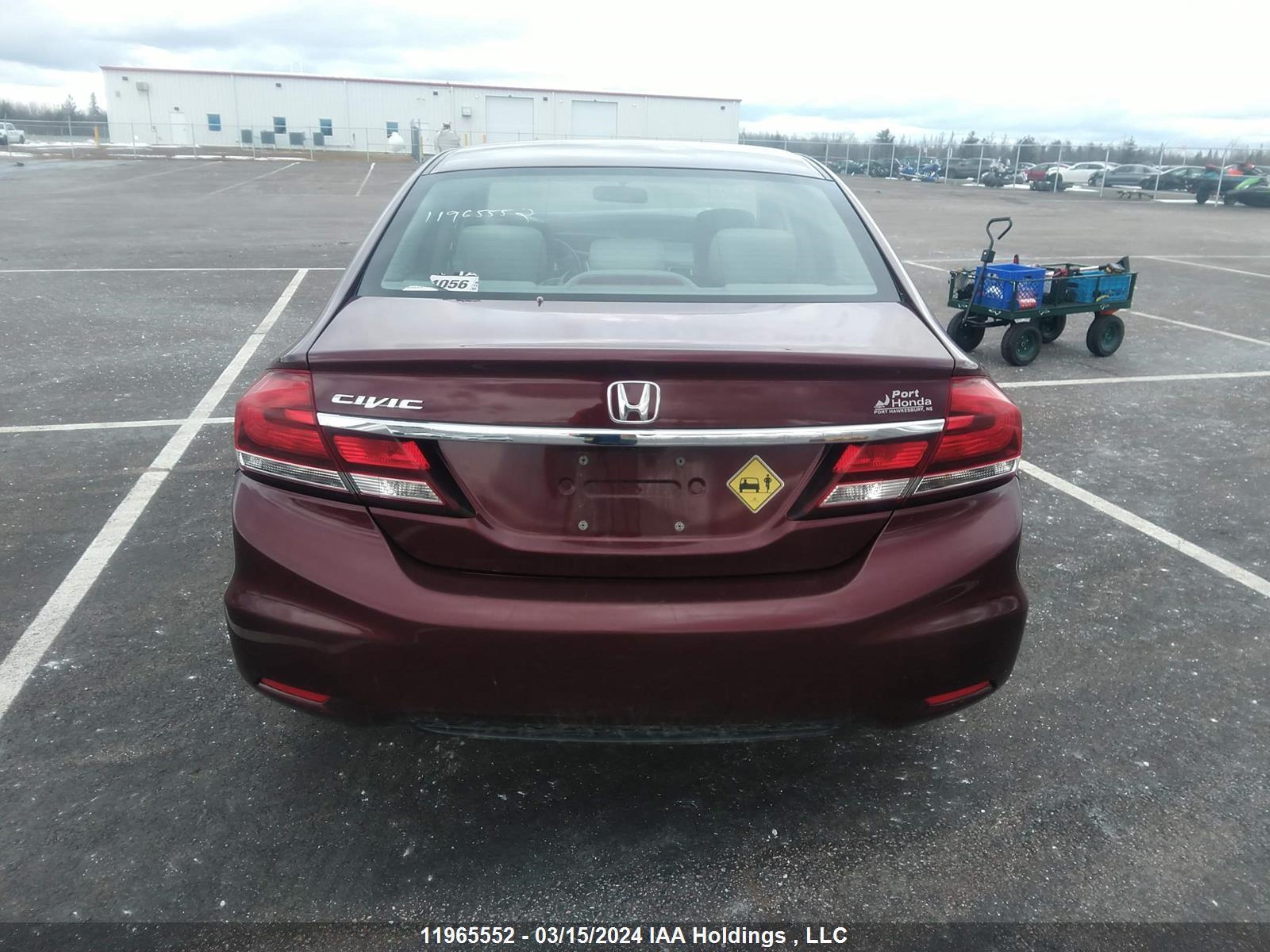 Photo 15 VIN: 2HGFB2F5XFH029580 - HONDA CIVIC 