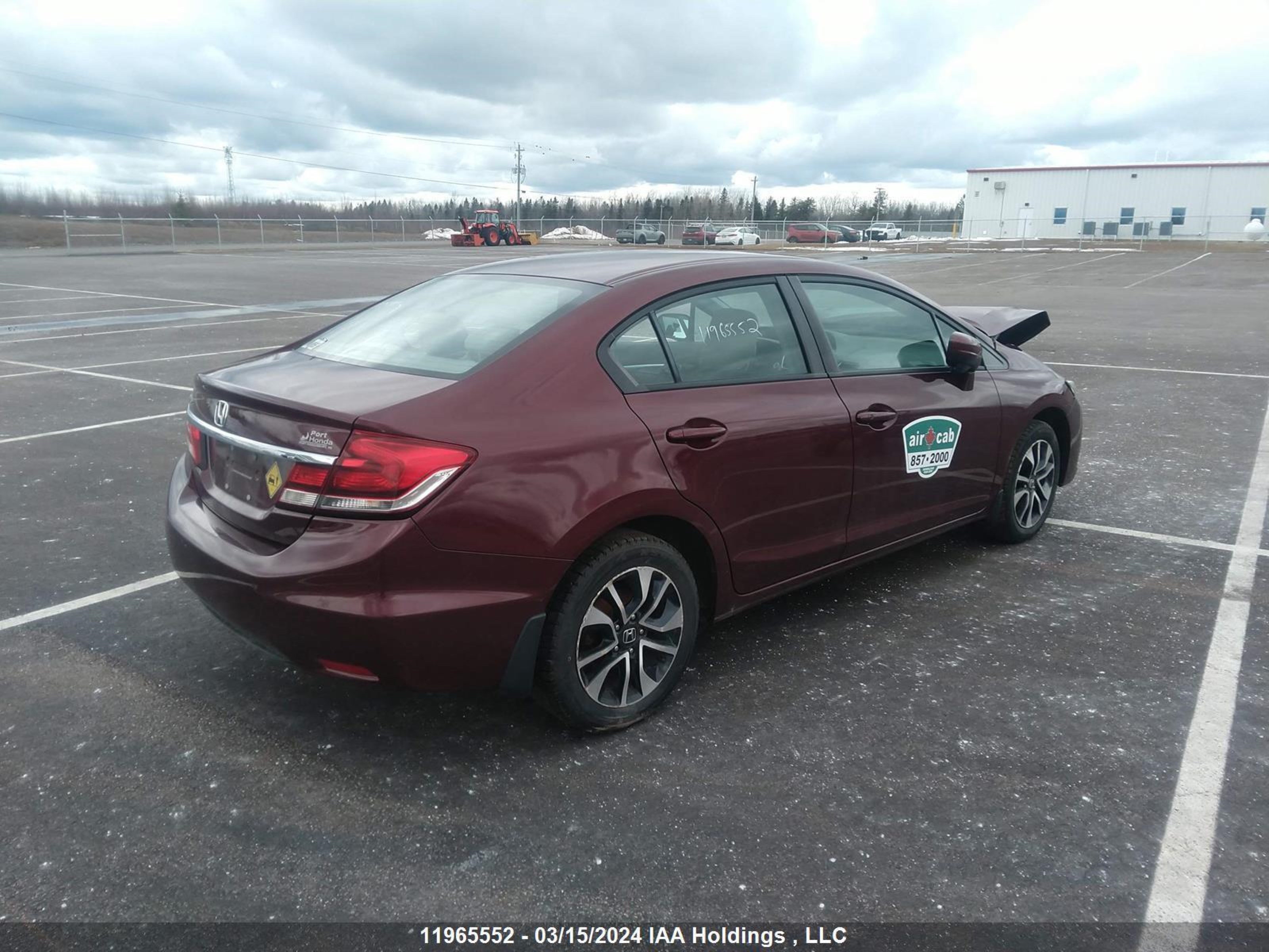 Photo 3 VIN: 2HGFB2F5XFH029580 - HONDA CIVIC 