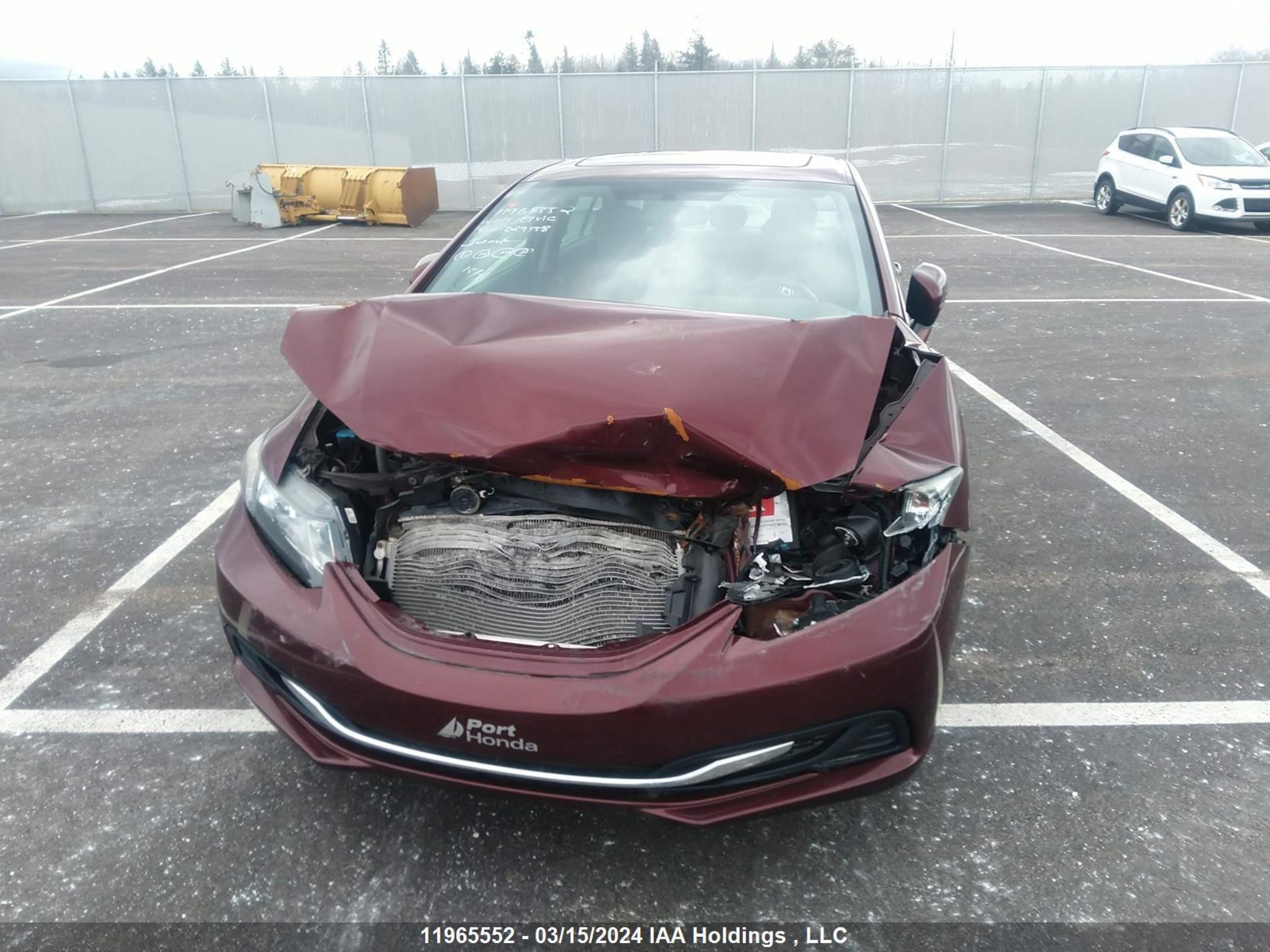 Photo 5 VIN: 2HGFB2F5XFH029580 - HONDA CIVIC 