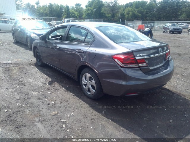 Photo 2 VIN: 2HGFB2F5XFH508064 - HONDA CIVIC SEDAN 