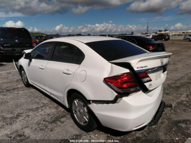 Photo 2 VIN: 2HGFB2F61DH552458 - HONDA CIVIC SDN 