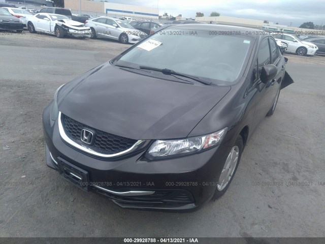 Photo 1 VIN: 2HGFB2F65EH548060 - HONDA CIVIC SEDAN 