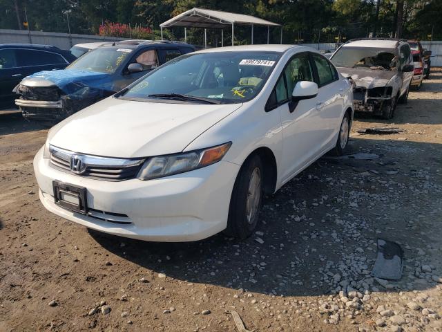 Photo 1 VIN: 2HGFB2F66CH549232 - HONDA CIVIC HF 