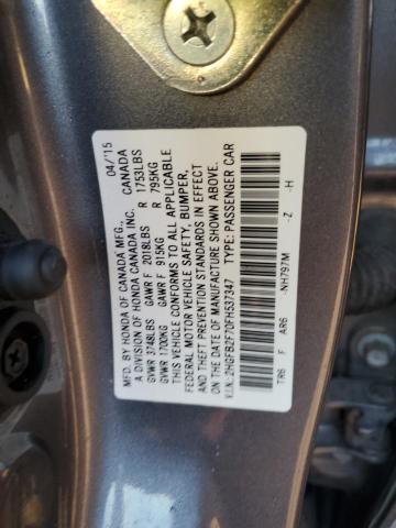 Photo 11 VIN: 2HGFB2F70FH537347 - HONDA CIVIC 