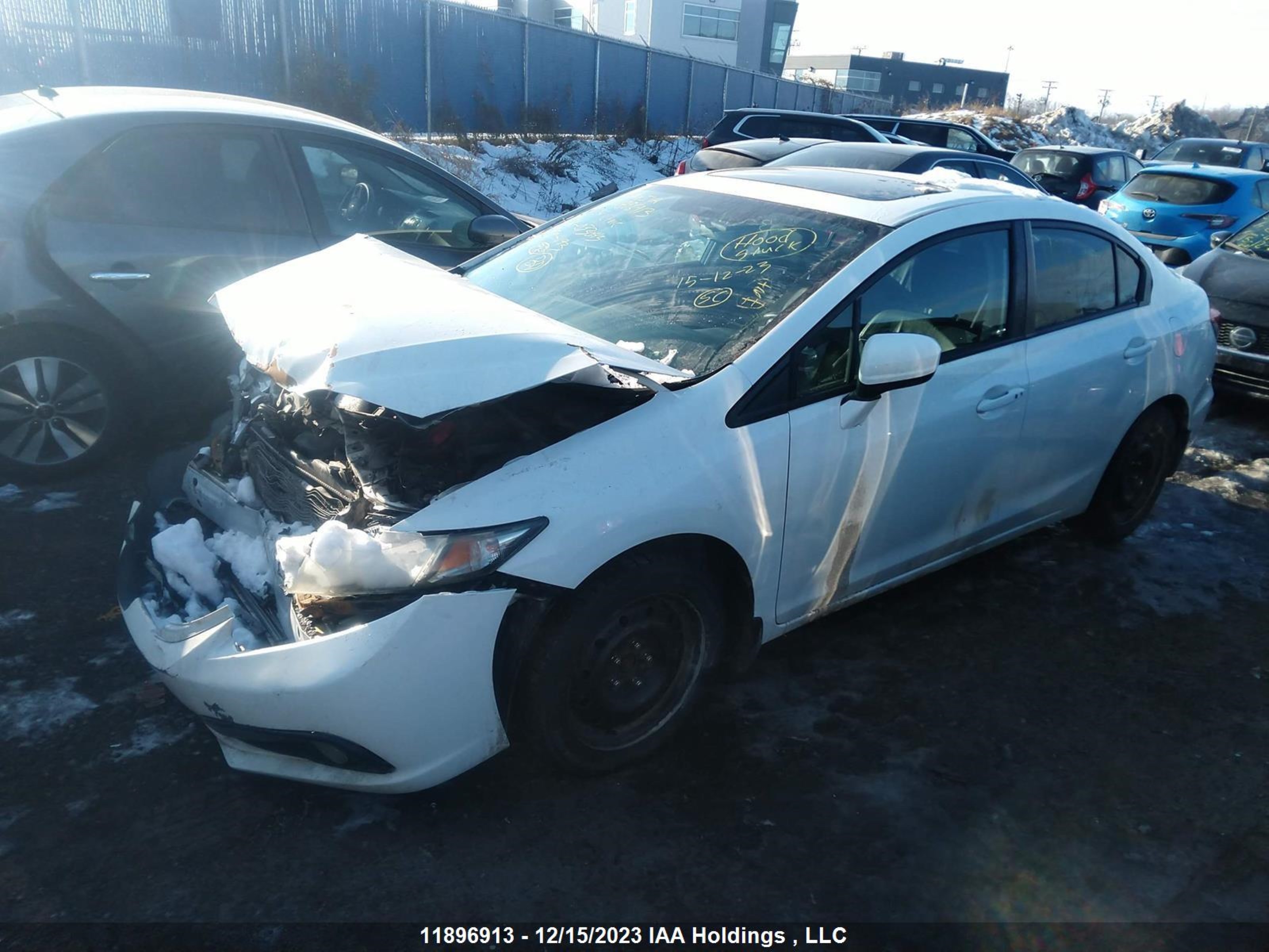 Photo 1 VIN: 2HGFB2F74EH033043 - HONDA CIVIC 