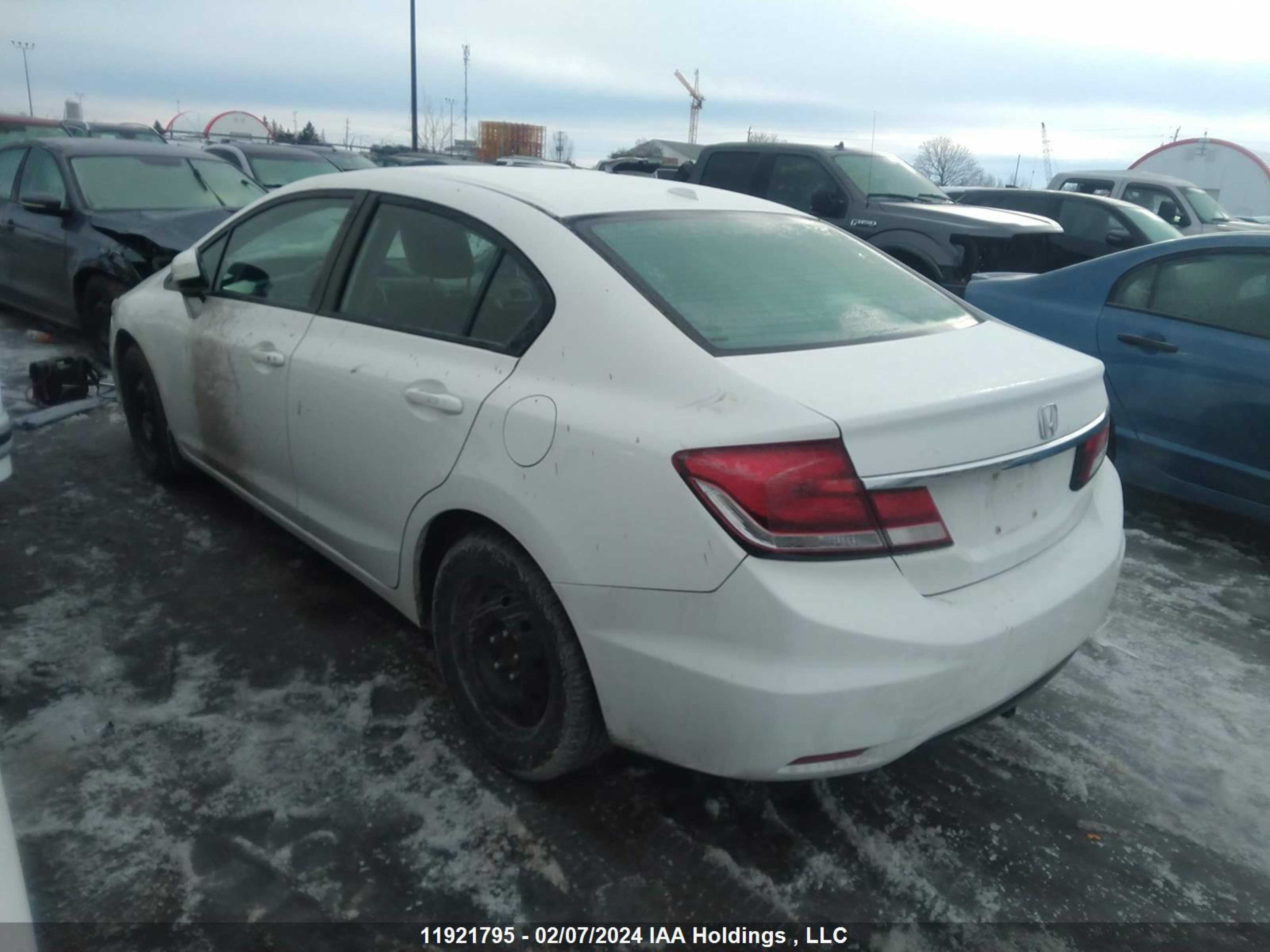 Photo 2 VIN: 2HGFB2F79EH025276 - HONDA CIVIC 