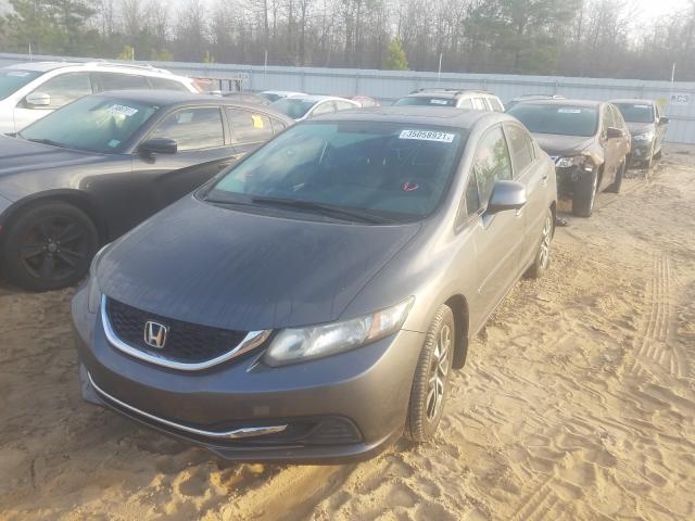 Photo 1 VIN: 2HGFB2F80DH500093 - HONDA CIVIC EX 