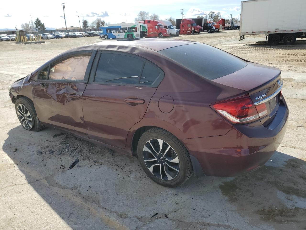 Photo 1 VIN: 2HGFB2F80DH525186 - HONDA CIVIC 