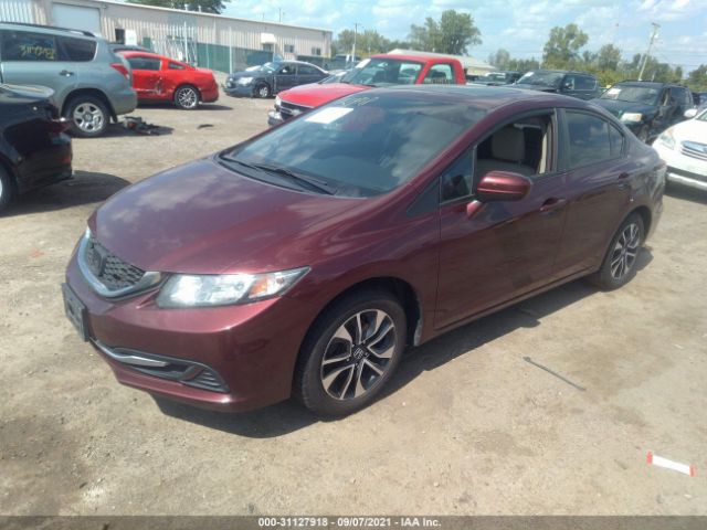 Photo 1 VIN: 2HGFB2F80EH550526 - HONDA CIVIC SEDAN 