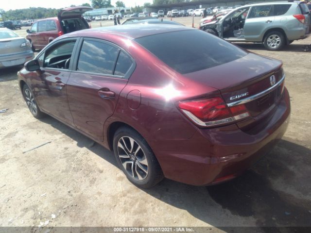 Photo 2 VIN: 2HGFB2F80EH550526 - HONDA CIVIC SEDAN 