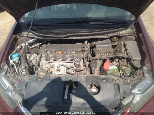 Photo 9 VIN: 2HGFB2F80EH550526 - HONDA CIVIC SEDAN 