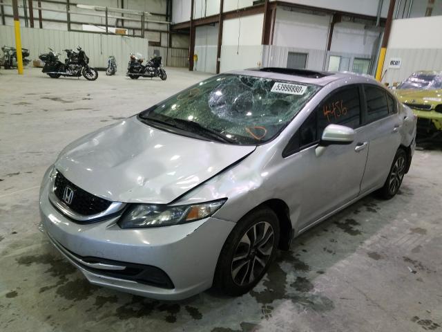 Photo 1 VIN: 2HGFB2F80EH554026 - HONDA CIVIC EX 