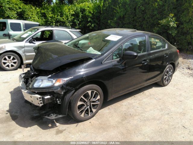 Photo 1 VIN: 2HGFB2F81EH537588 - HONDA CIVIC SEDAN 