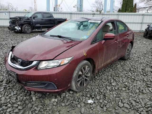 Photo 1 VIN: 2HGFB2F81FH555297 - HONDA CIVIC EX 