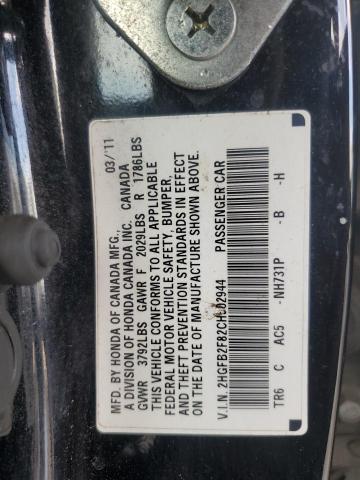 Photo 11 VIN: 2HGFB2F82CH502944 - HONDA CIVIC EX 