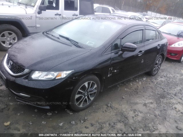 Photo 1 VIN: 2HGFB2F82EH532349 - HONDA CIVIC SEDAN 